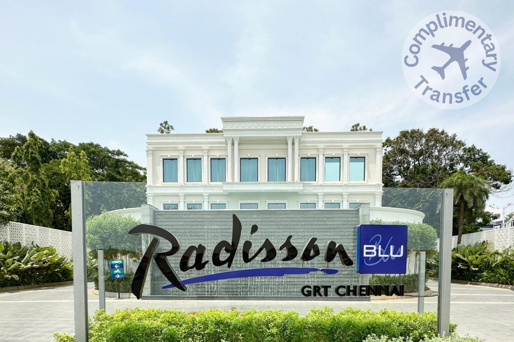 Radisson Blu Hotel Grt, Chennai International Airport Exterior foto